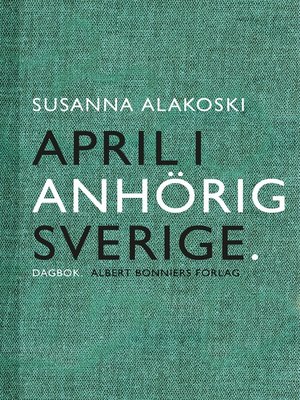 cover image of April i anhörigsverige